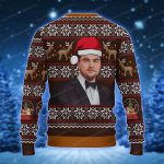 Leonardo Dicaprio Great Gatsby Wearing Santa Hat Funny Ugly Christmas Sweater 2 Uglychristmassweater.us 2023
