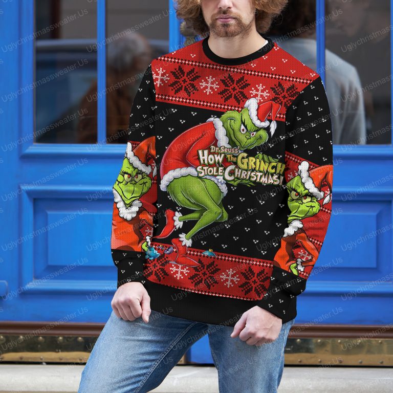 Dr Seuss How The Grinch Stole Christmas Sweater 3 Uglychristmassweater.us 2023