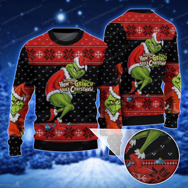 Dr. Seuss How The Grinch Stole Christmas Sweater