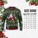 Ghostbusters Gift Box Style Dark Green And Crimson Red Ugly Christmas Sweater 7 Uglychristmassweater.us 2023