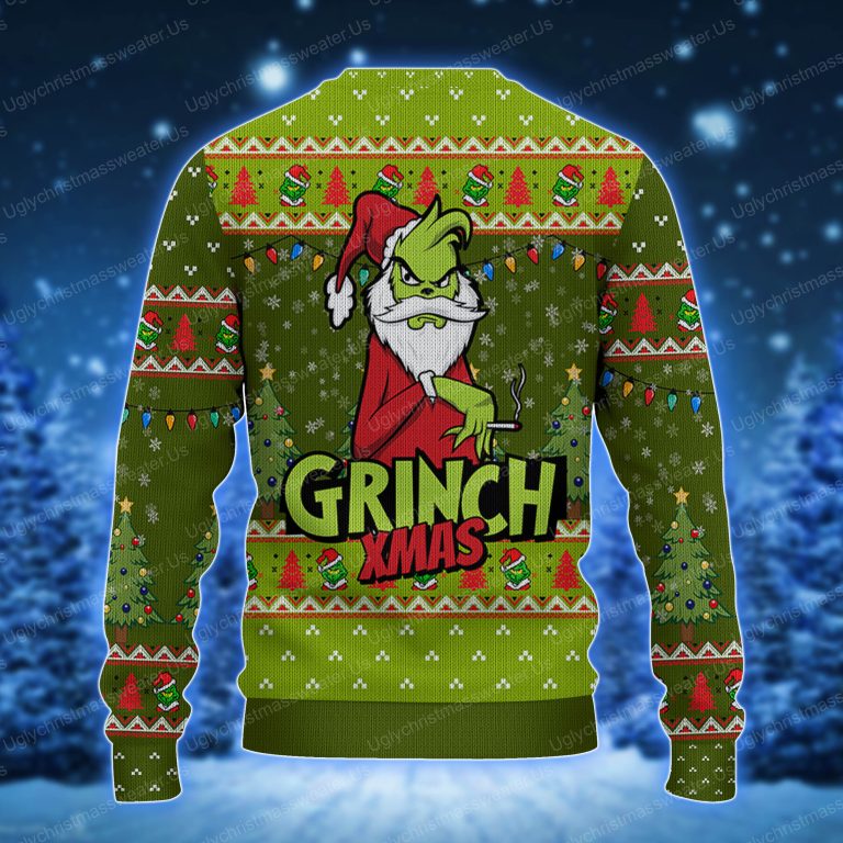 Grinch I Love Christmas Sweater Holiday Xmas 2 Uglychristmassweater.us 2023