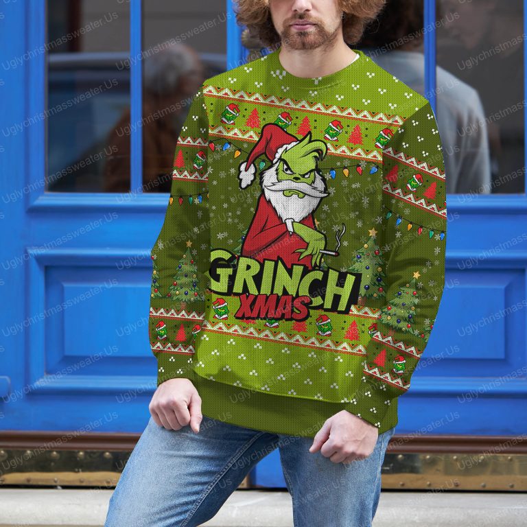 Grinch I Love Christmas Sweater Holiday Xmas 3 Uglychristmassweater.us 2023