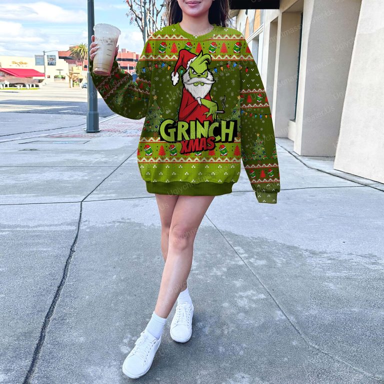 Grinch I Love Christmas Sweater Holiday Xmas 6 Uglychristmassweater.us 2023