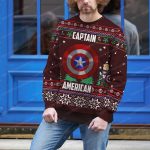 Lego Shield Marvel Captain America Holiday Sweater 3 Uglychristmassweater.us 2023