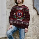 Lego Shield Marvel Captain America Holiday Sweater 4 Uglychristmassweater.us 2023