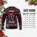 Lego Shield Marvel Captain America Holiday Sweater 7 Uglychristmassweater.us 2023