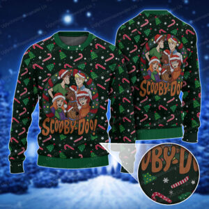 Scooby-Doo Team Winter Holiday Xmas Ugly Sweater