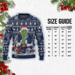 Grinch Snowman Dallas Cowboys Football And Helmet Ugly Xmas Sweater