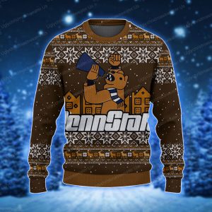 Penn State's Nittany Lion Ugly Xmas Sweater