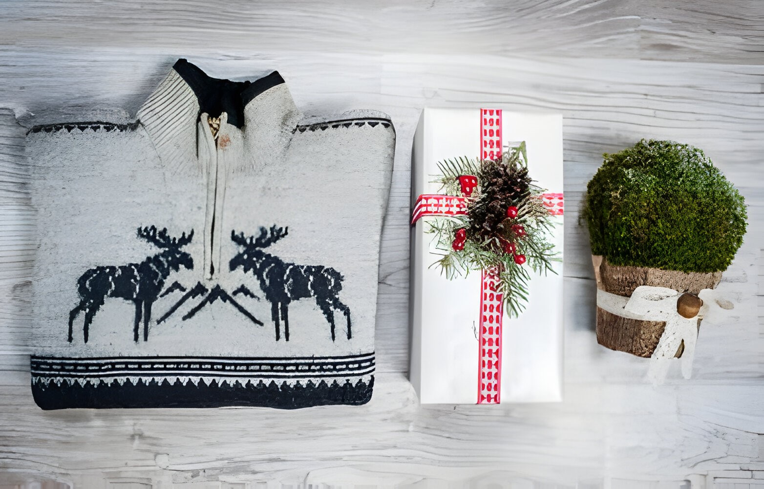 Merry Moose Sweater