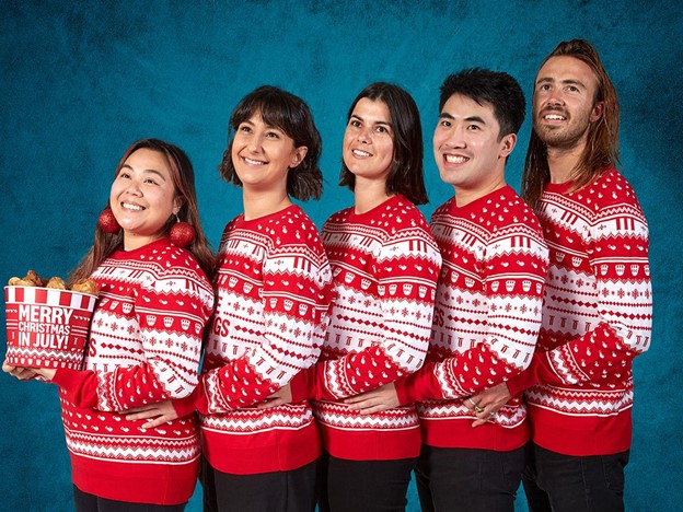 How to Throw a Killer "Ugly Christmas Sweater in July" Party