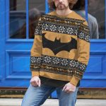 Dark Knight Reindeer Ride Batman Ugly Christmas Sweater 3 - Ugly Christmas Sweater