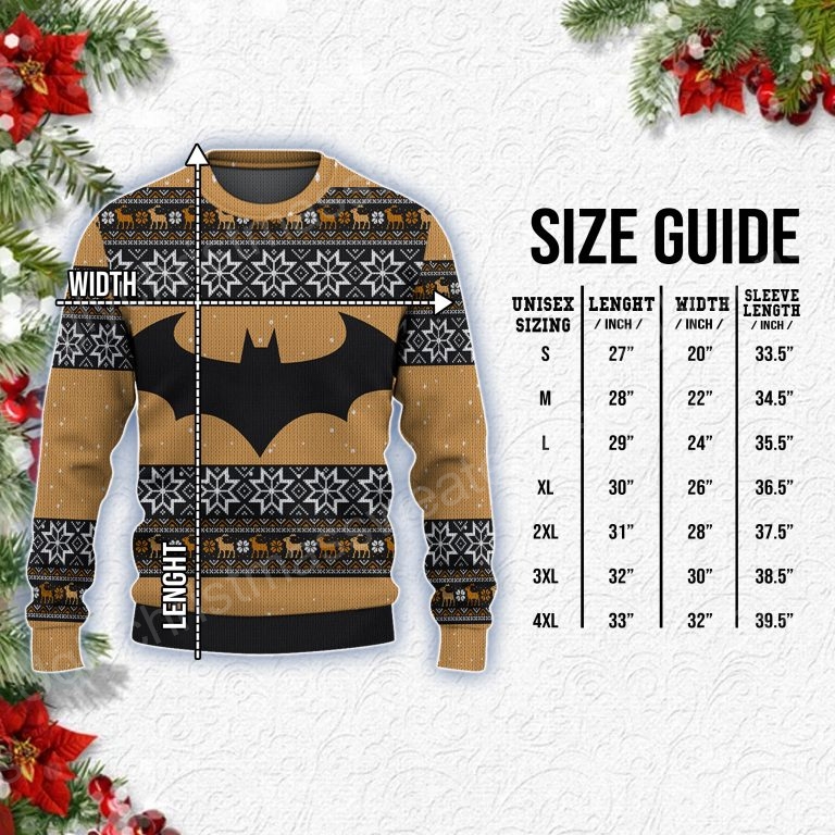 Dark Knight Reindeer Ride Batman Ugly Christmas Sweater 7 - Ugly Christmas Sweater
