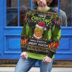 Trump Santa Make American Great Again Tree Lights Ugly Christmas Sweater 3 - Ugly Christmas Sweater