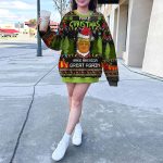 Trump Santa Make American Great Again Tree Lights Ugly Christmas Sweater 6 - Ugly Christmas Sweater